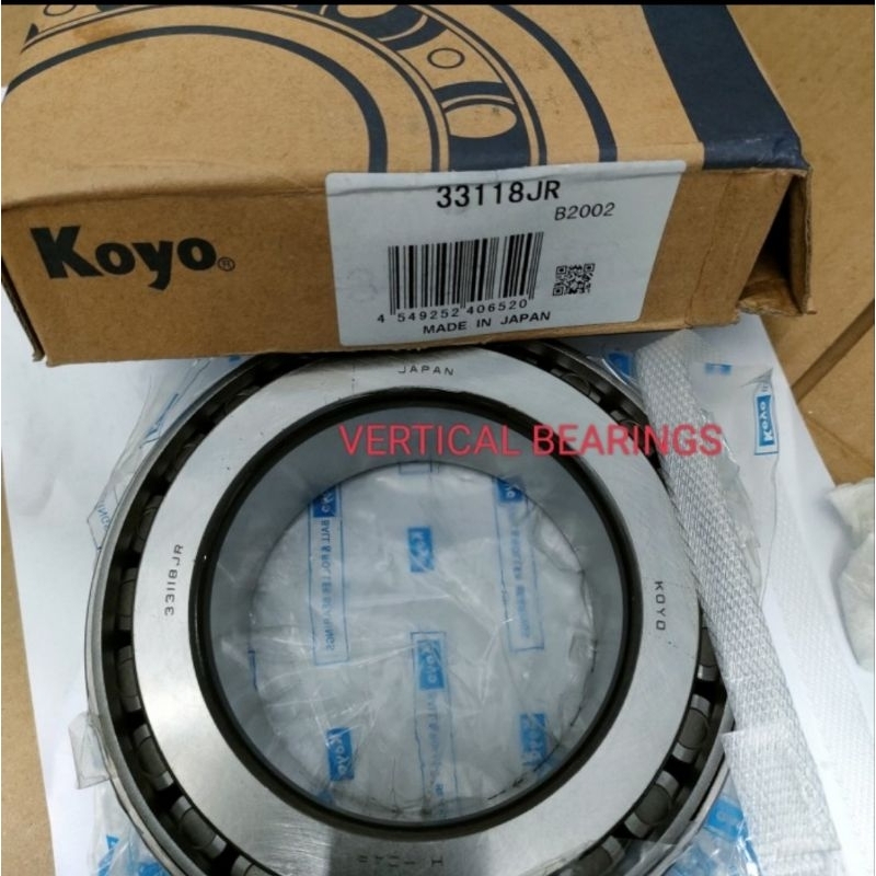 Bearing tapered roller bearing 33118 JR
