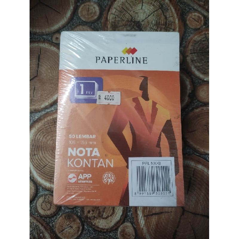 

PAPERLINE Nota Kontan K1 - 1 Ply Kecil Isi 50 Lembar - 1 Pcs