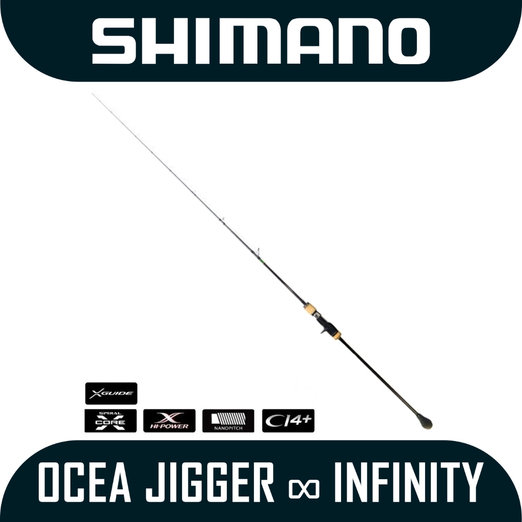 Joran Pancing Slow Jigging Shimano Ocea Jigger Infinity 2019 B652