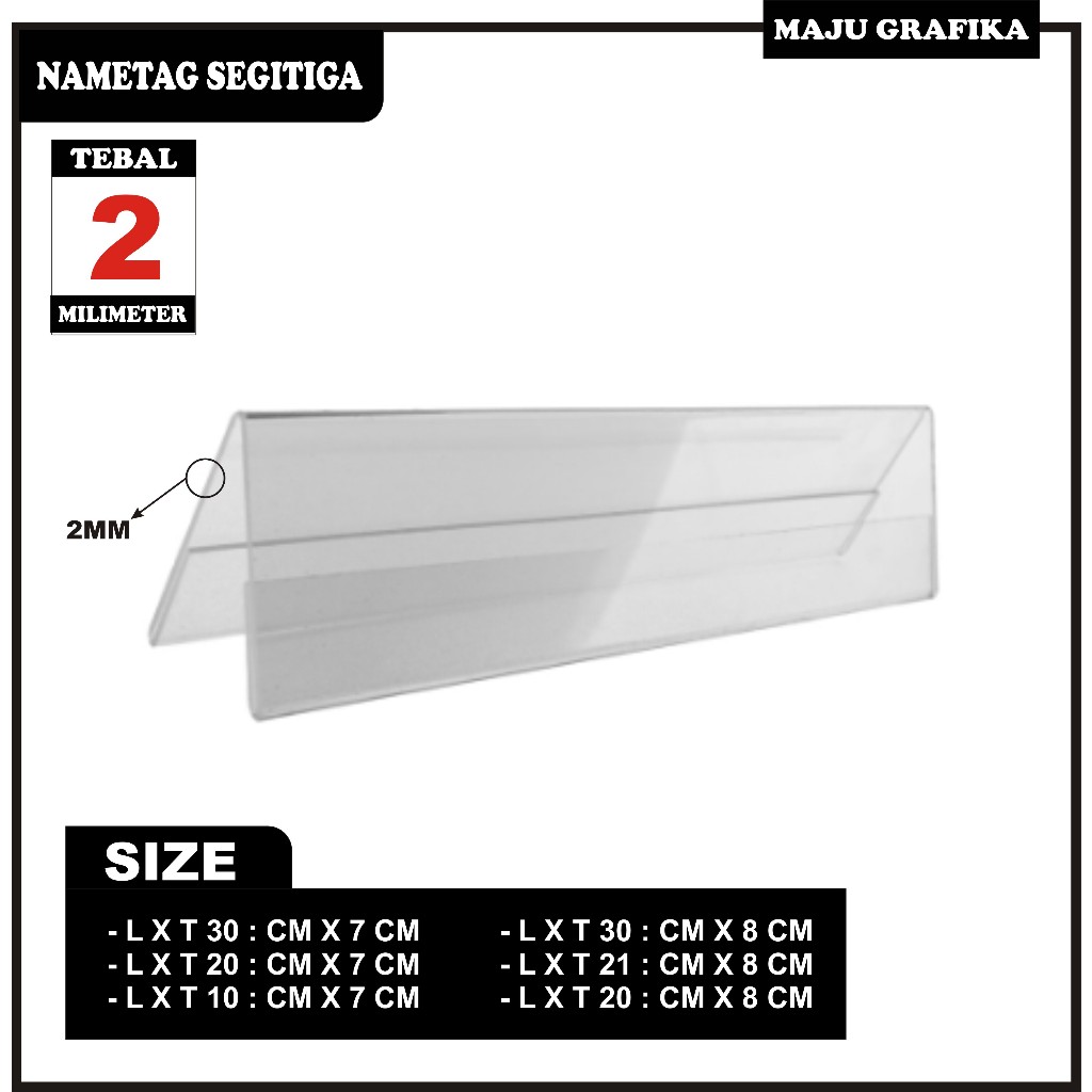 

PRINT/CETAK DISPLAY PAPAN NAMA MEJA + AKRILIK / ACRYLIC