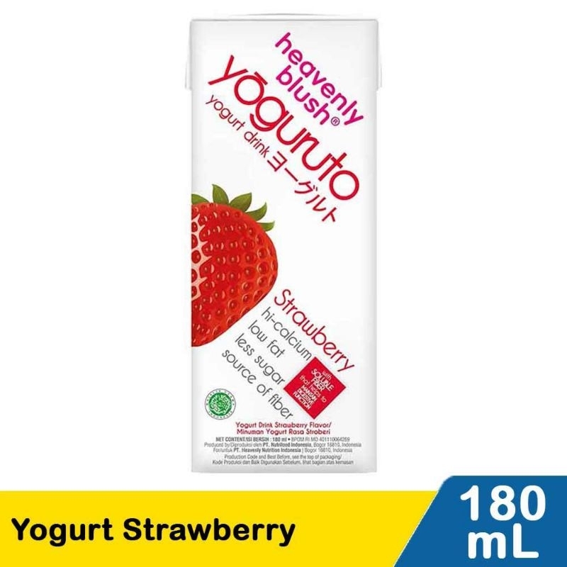 

Heavenly Blush Yogurt Strawberry 180mL