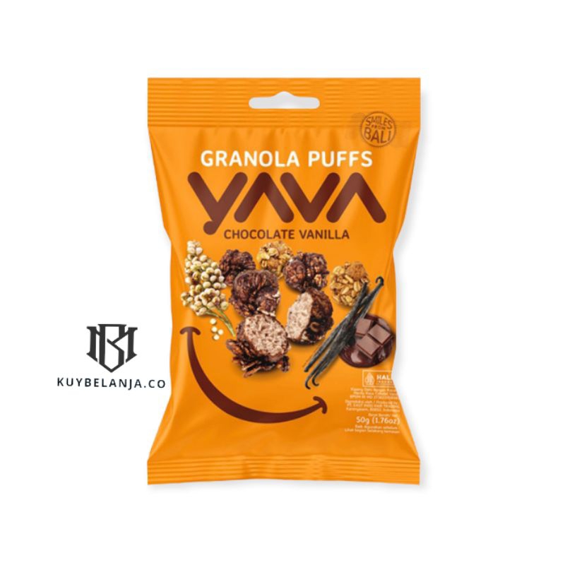 

YAVA Granola Puffs Chocolate Vanila 35g