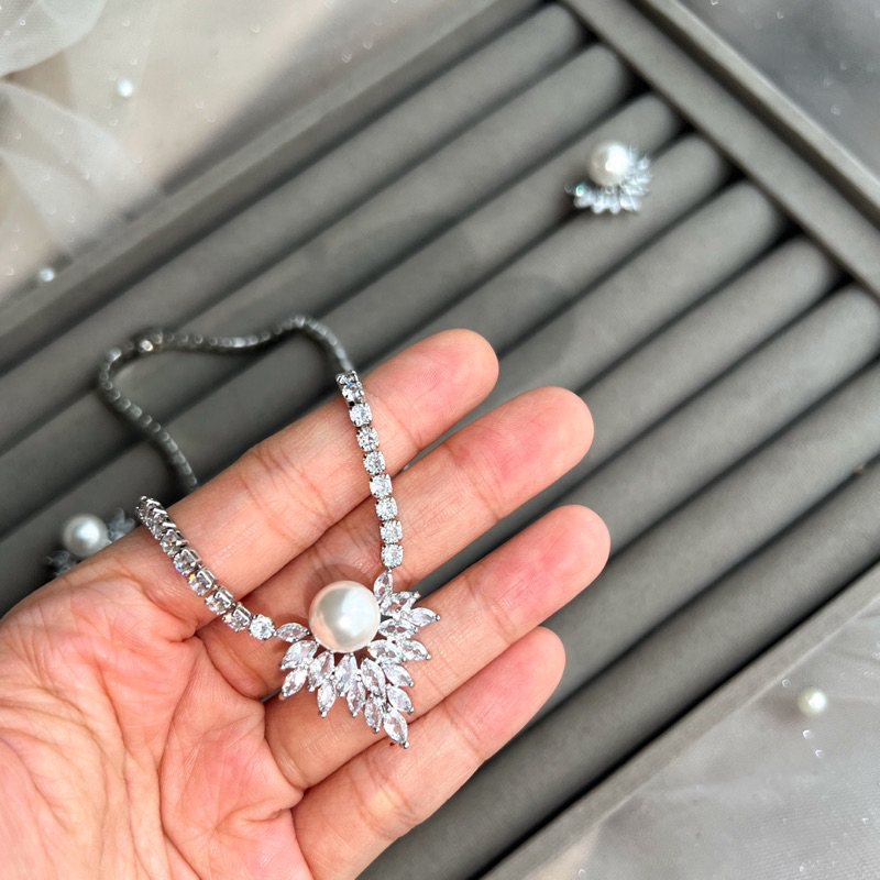 ASHLEY BRIDAL SET - CARTERLUX WEDDING SET ANTING KALUNG PREMIUM
