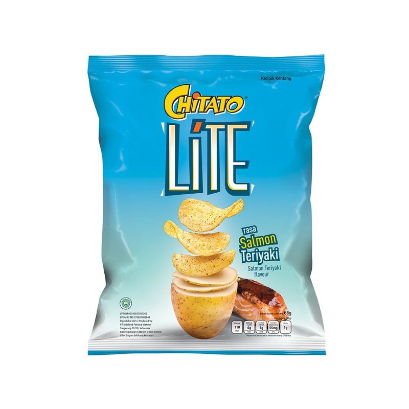 

KERIPIK KENTANG CHITATO LITE SALMON TERIYAKI POTATO CHIPS