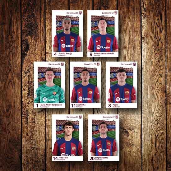 Polaroid Mini Poster Bola barcelona 2023/2024