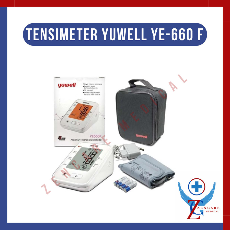 Tensimeter Digital Yuwell YE660F ( Dengan Suara )