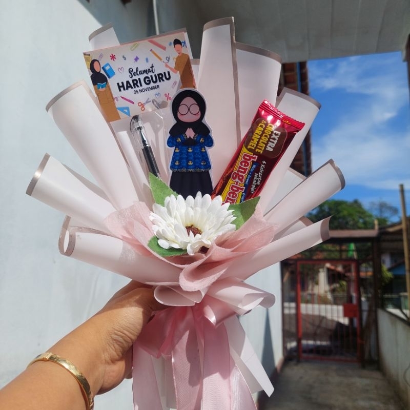 

Buket HARI GURU bisa pre order Selamat hari guru