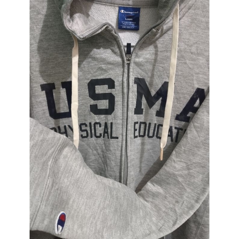 SECOND BRANDED HOODIE ZIPPER CHAMPION USMA