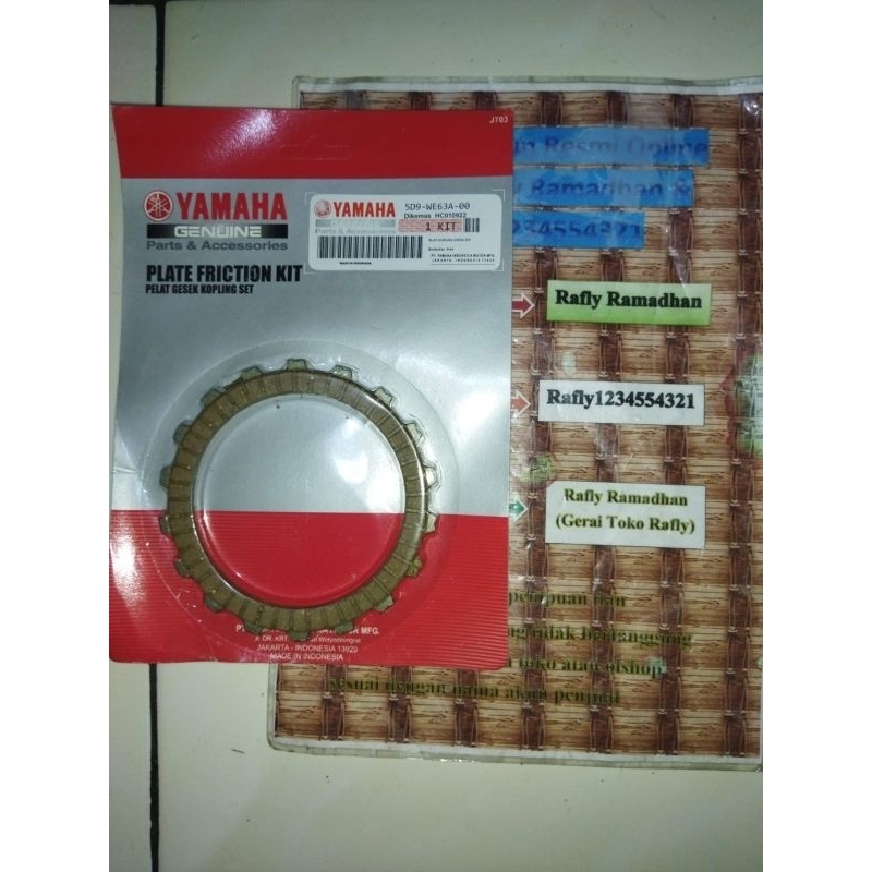 kampas kopling Vega ZR vega rr Jupiter z robot Jupiter z1 ori CKd