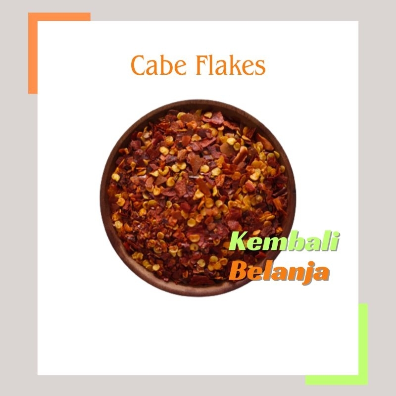 

Cabe Bubuk Kasar/ Cabe Flake 100 Gram