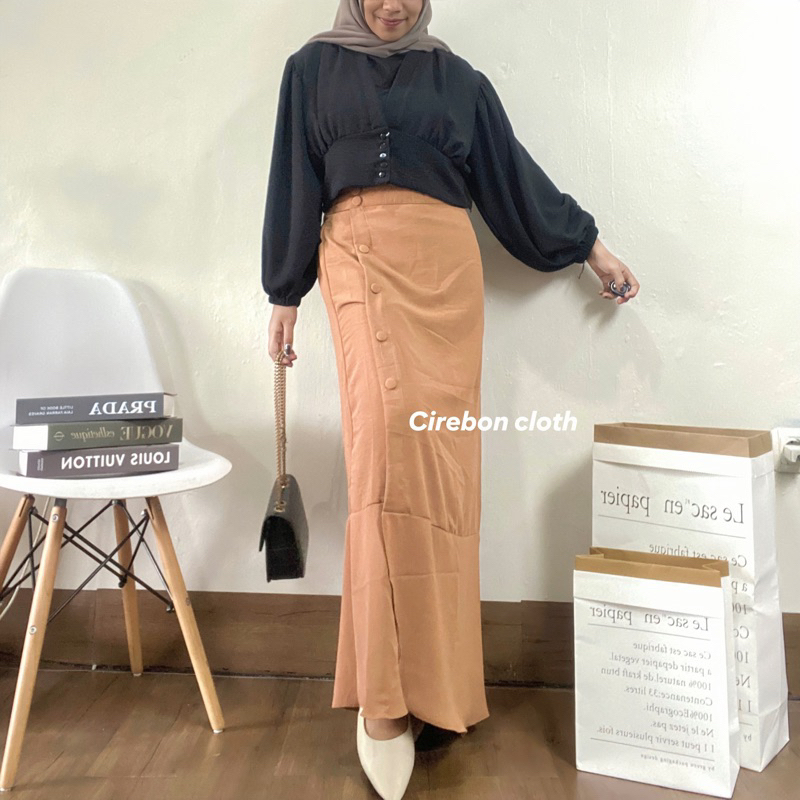 ALIA SKIRT - Cirebon Cloth - ROK AESTHETIC | ROK CRINKLE