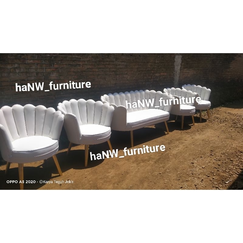 SOFA KERANG/SOFA PELAMINAN MURAH/SOFA LESTI/KURSI PELAMINAN KERANG