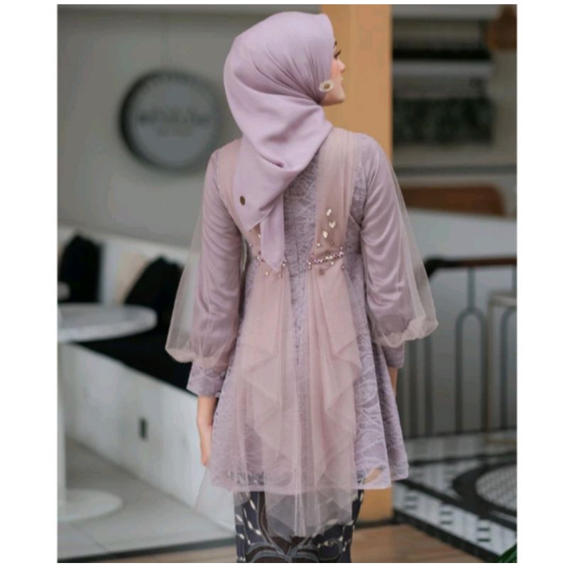 Selendang Sayap Belakang Hiasan Kebaya Wisuda Lamaran dan Kondangan