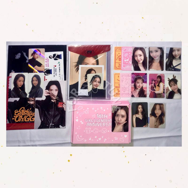 AAB YOONA SNSD GIRLS’ GENERATION PC PHOTOCARD PARTY PACKAGE LUCKY CARD 15th 16th ANNIVERSARY SG23 PH