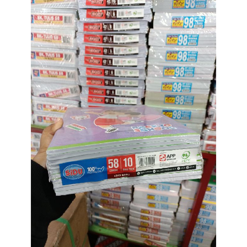

1 PACK BUKU SIDU ISI 58 LEMBAR