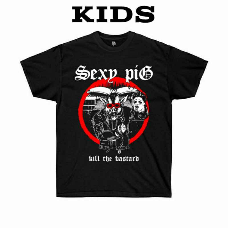 KAOS BAJU ANAK SEXY PIG 1 - 10 TAHUN