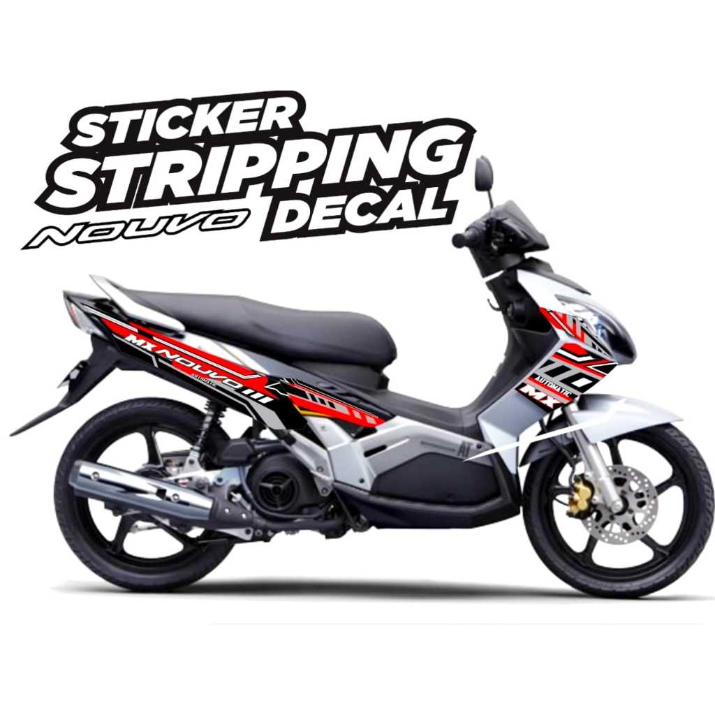 Stiker Decal LIs Body Nouvo Mx/Striping Variasi Yamaha Nouvo Mx