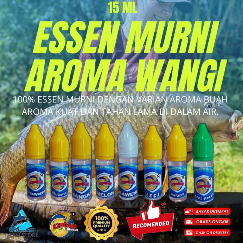 BIANG ESSEN MURNI 100% ESSEN MURNI LENGKAP BIANG ESEN IKAN MAS