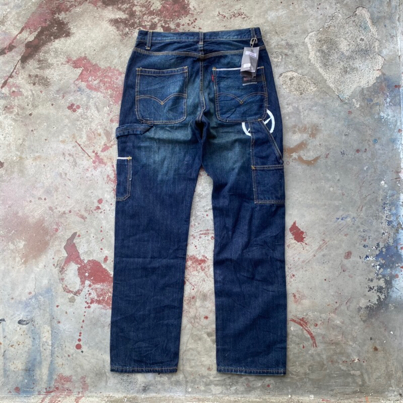 celana jeans carpenters levis x fenom fragment rare item ( second/bekas )