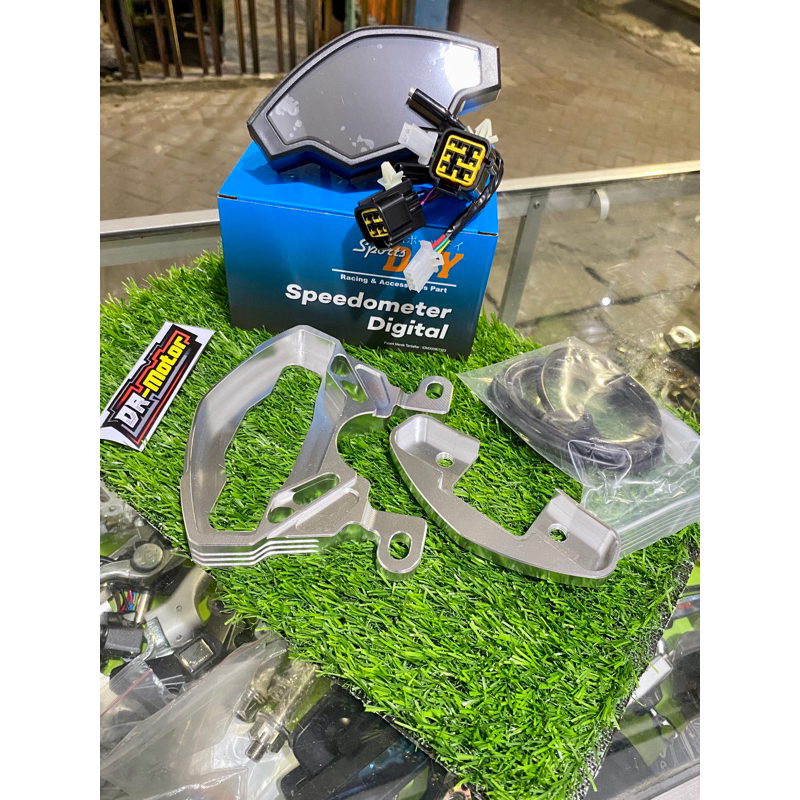 pangkon spido gpx alumunium cnc breket dudukan speedo gpx cnc presisi