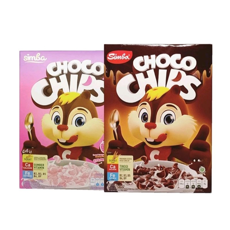 

SIMBA CHOCO CHIP STRWBERRY 170GR