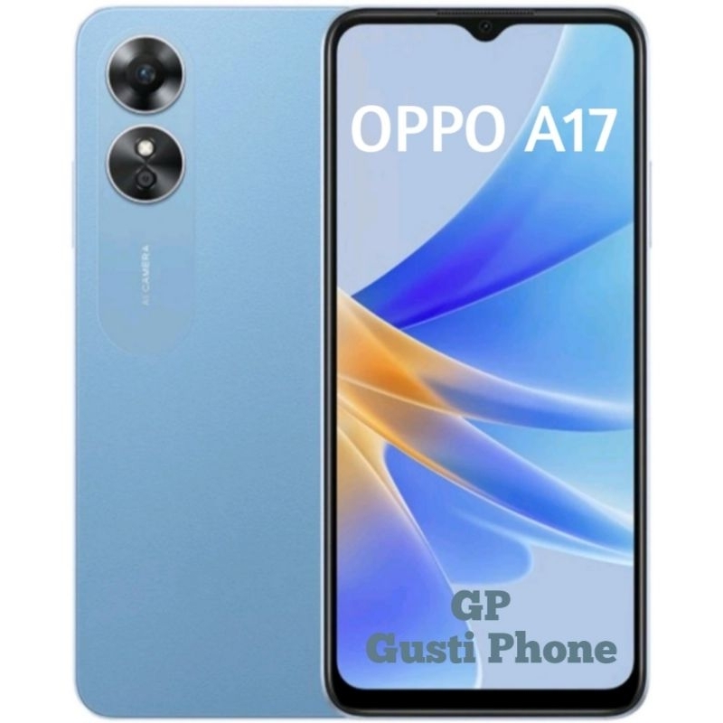 Hp oppo a17 6/128GB 50mp smartphone blue