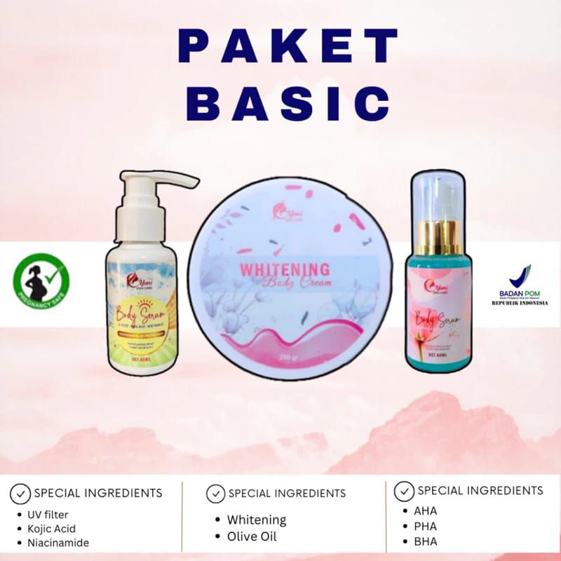 BODY BLEACHING WHITENING YONISKINCARE