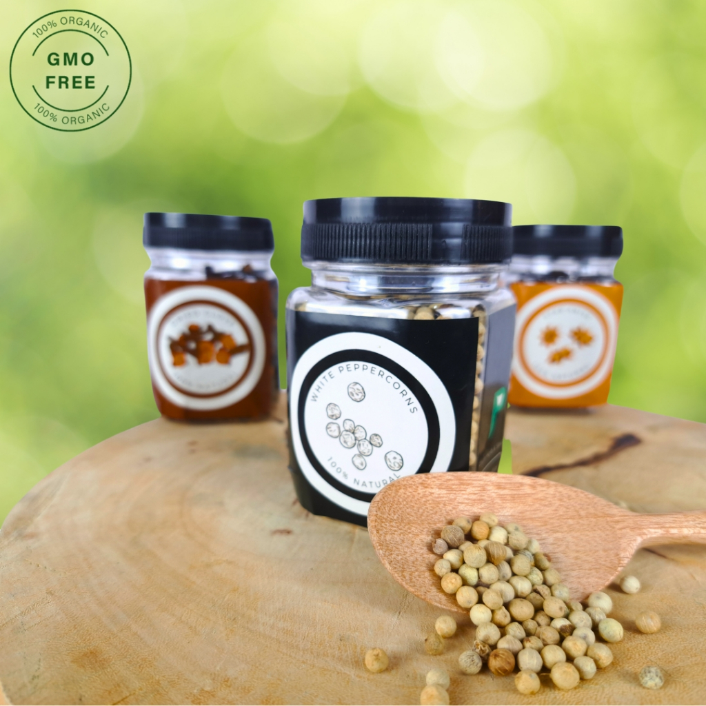 

Merica Putih Utuh / Biji Lada Utuh / Whole Peppercorn