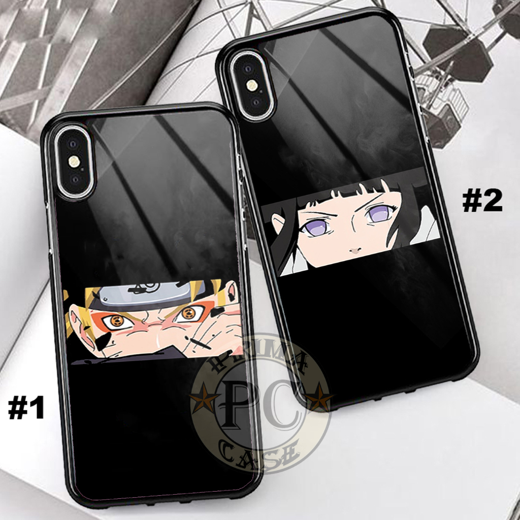 PC01# Terbaru Case Couple Hardcase 2D Glossy Anime NARUTO & HINATA Ready for all type hp...
