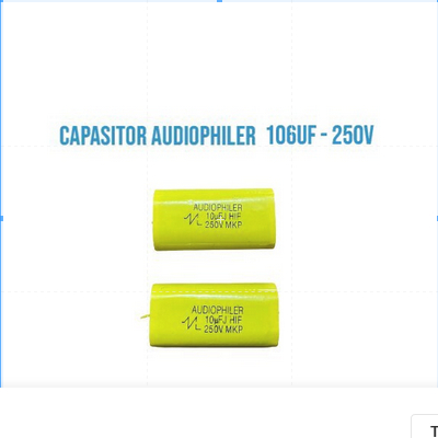 CAPASITOR AUDIOPHILER 106UF J 250V MKP KUNING