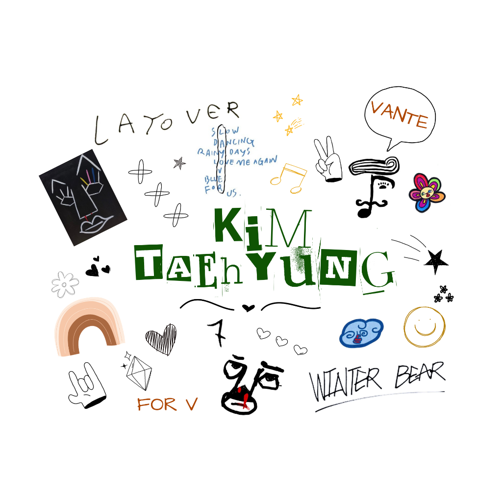 Fankit Taehyung Taehyung Day BTS V Taekook Indonesia