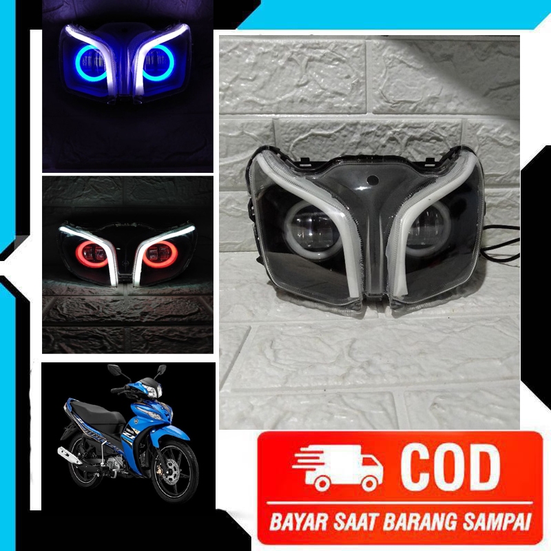 Lampu Depan Daymaker Jupiter Z1 Fi Paket Lengkap