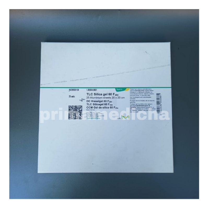 Plat TLC Silica Gel 60 F 254 20 x 20 cm Merck Best / Plat KLT / Plat TLC / Plat Kromatografi Lapis T