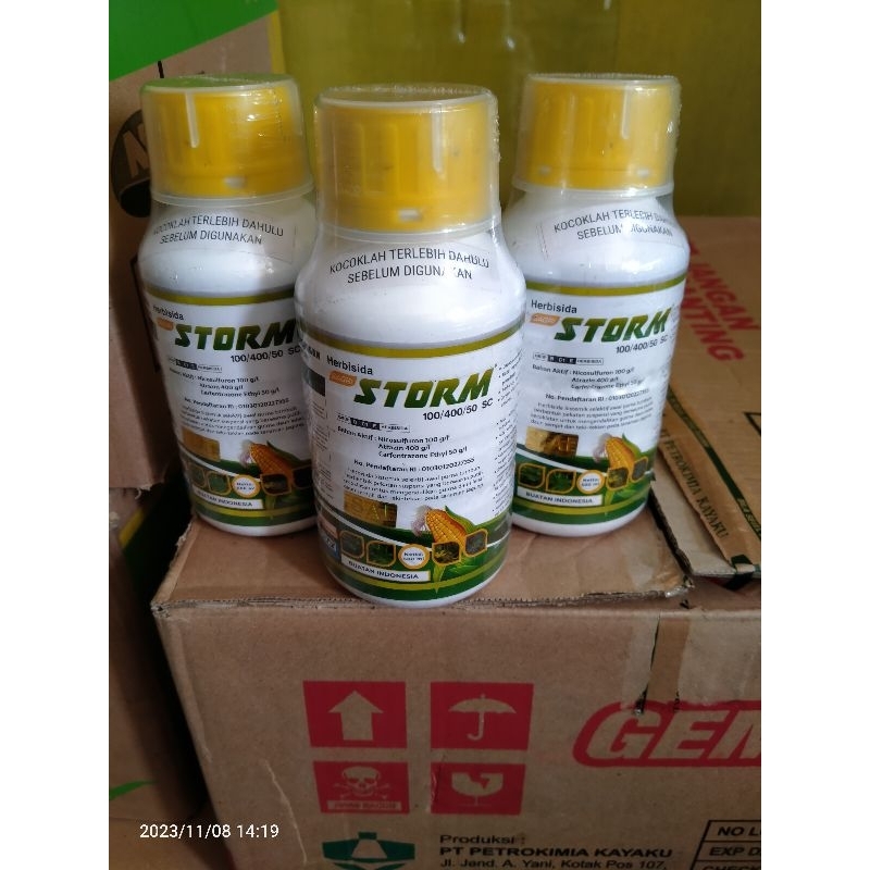 HERBISIDA SAGRI STORM 100/400/50SC 500ml plus Kaos cantik PRIMALARIS 2400D HERBISIDA SELEKTIF JAGUNG