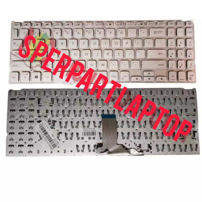 Keyboard Asus Vivobook 15 A509 A509f A509fa A509fj A509ma - Silver
