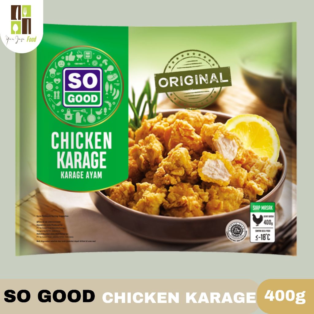 

So Good Chicken Karege / Karage Ayam / Naget Ayam Karage 400g