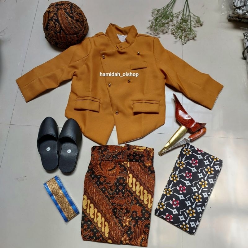 Set Beskap Anak PAUD