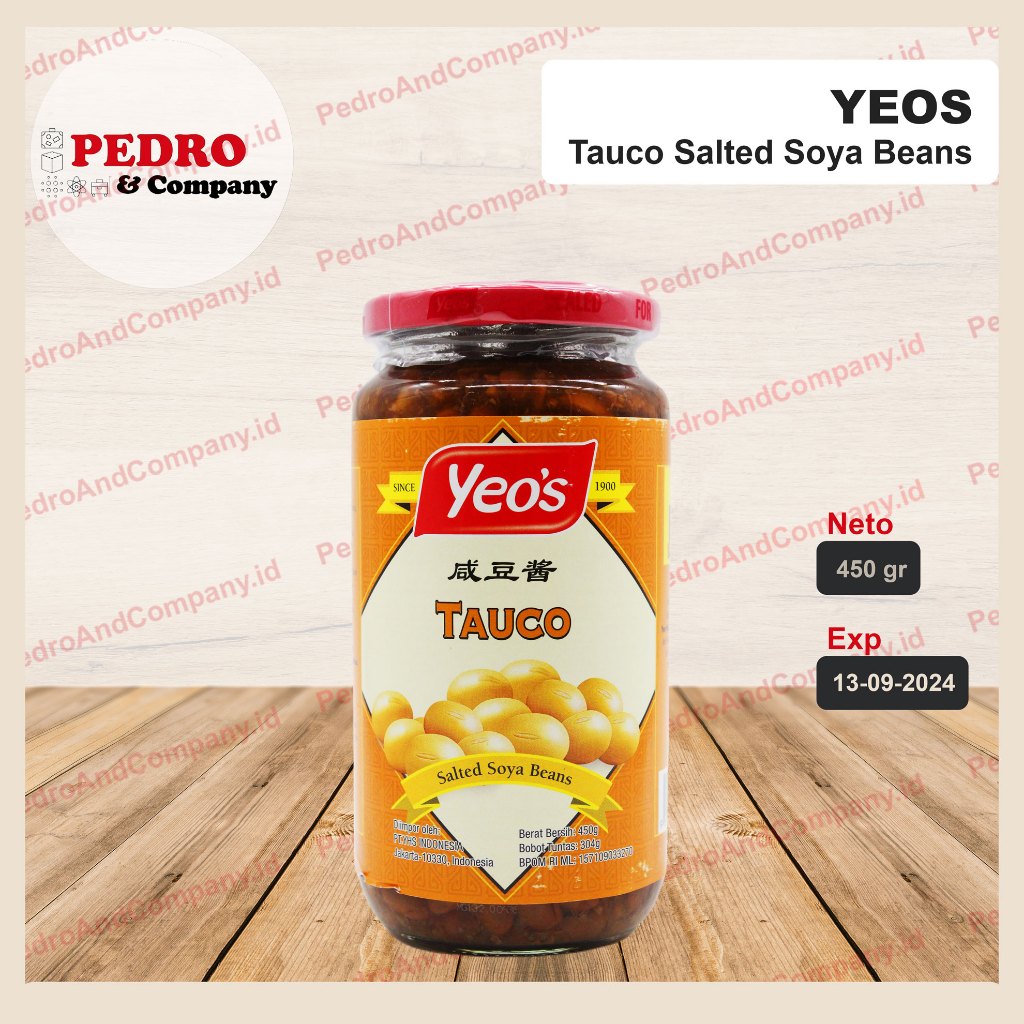 

Yeos taucu masin salted soya beans 450 gram - kedelai fermentasi