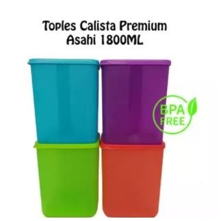 Toples Plastik Calista Asahi 1800ml Premium Sealware