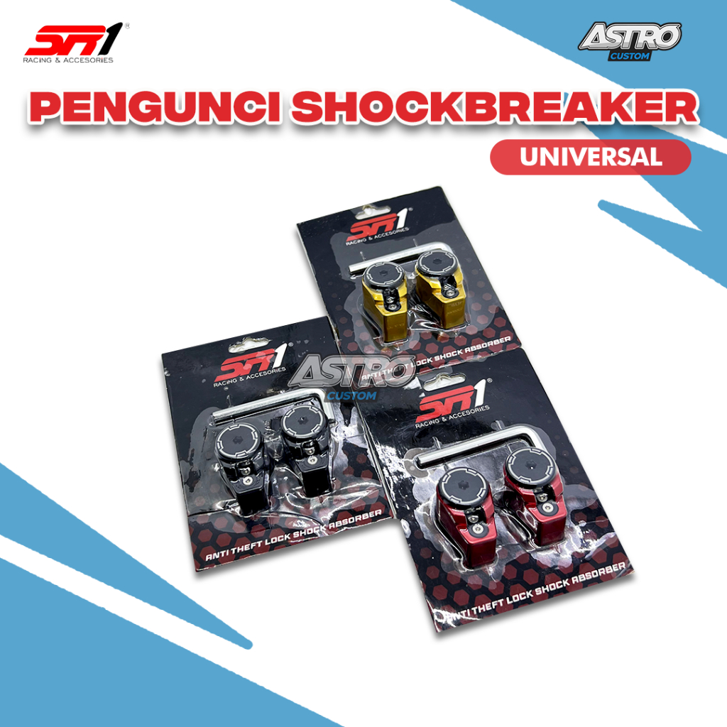 Pengunci Shock SR1 Beat Fi Scoopy Fi ESP Vario PCX Universal Lock Shock Motor Matic Kunci Shock