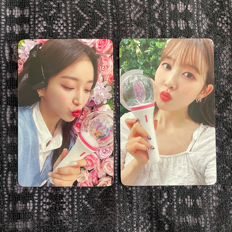 stayc lightstick photocard sumin sieun pc
