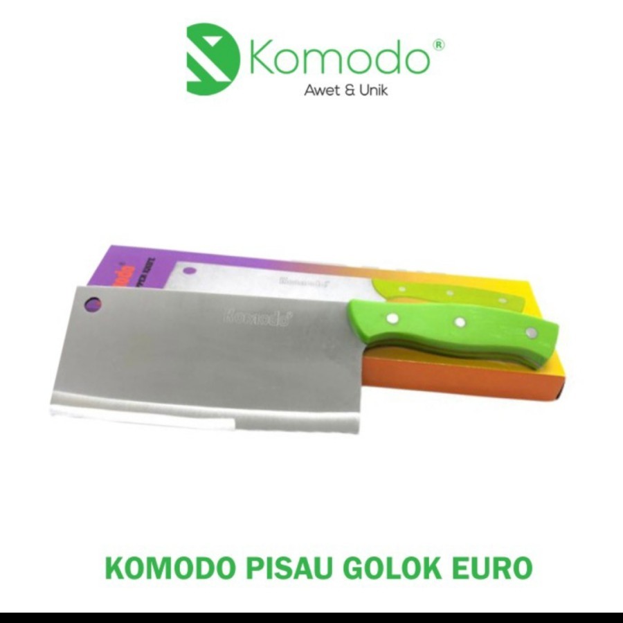 Pisau dapur - Pisau GOLOK EURO stainless steel komodo SR