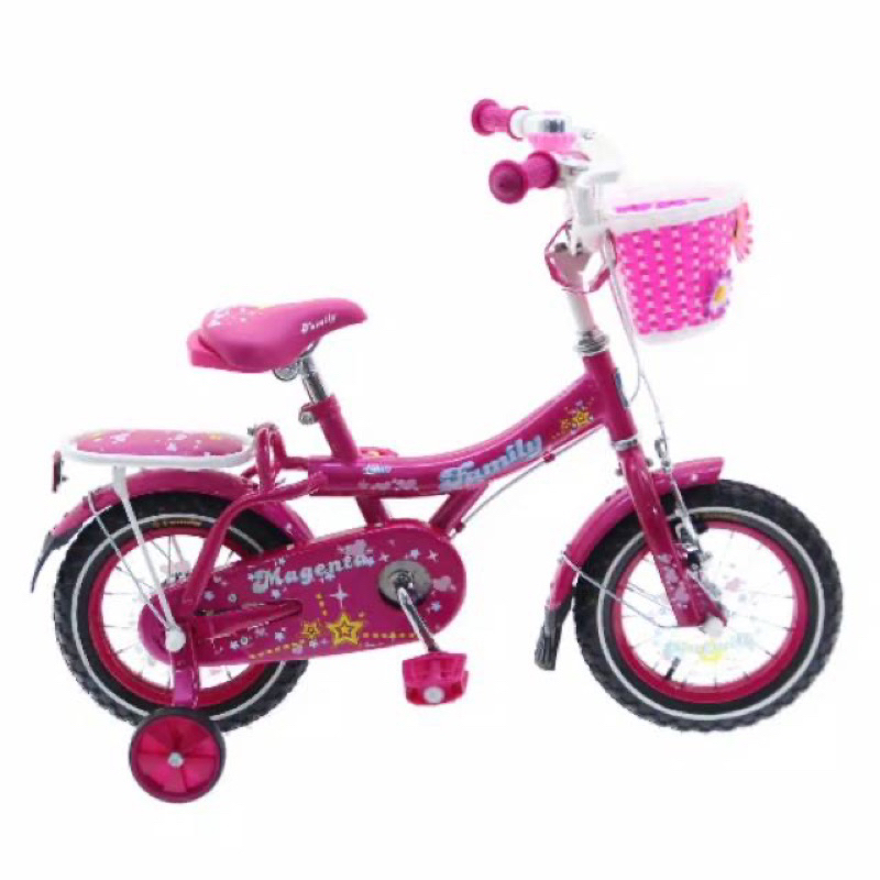 Sepeda Anak Family 12 inch Magenta
