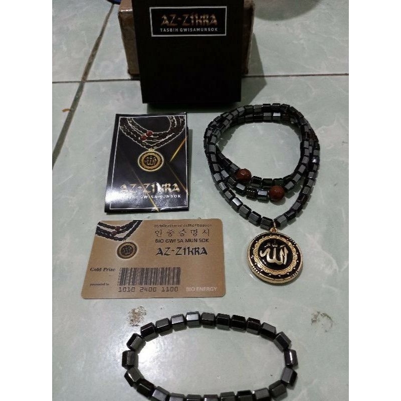 ORIGINAL KALUNG & GELANG KESEHATAN AZ-ZIKRA 99 BUTIR