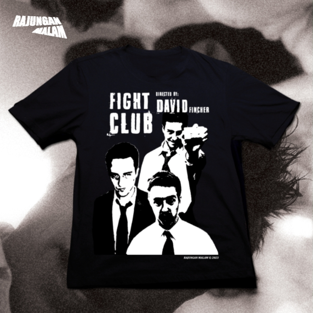 RJNGN - Black T Shirt Film Fight Club