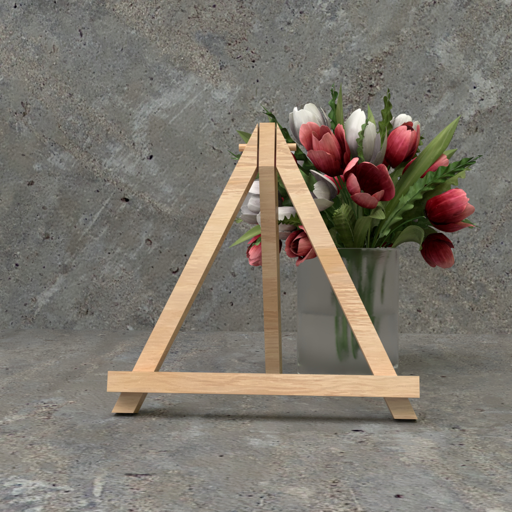 

Premium Easel Mini bahan jati belanda/ stand foto/ stand acrilyc/ stand lukis/ tripod kayu aesthetic/ dudukan pigura