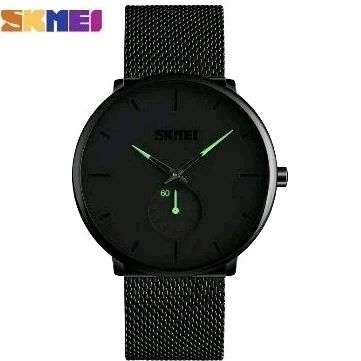 JAM TANGAN SKMEI TALI PASIR 9185 ANALOG ORIGINAL