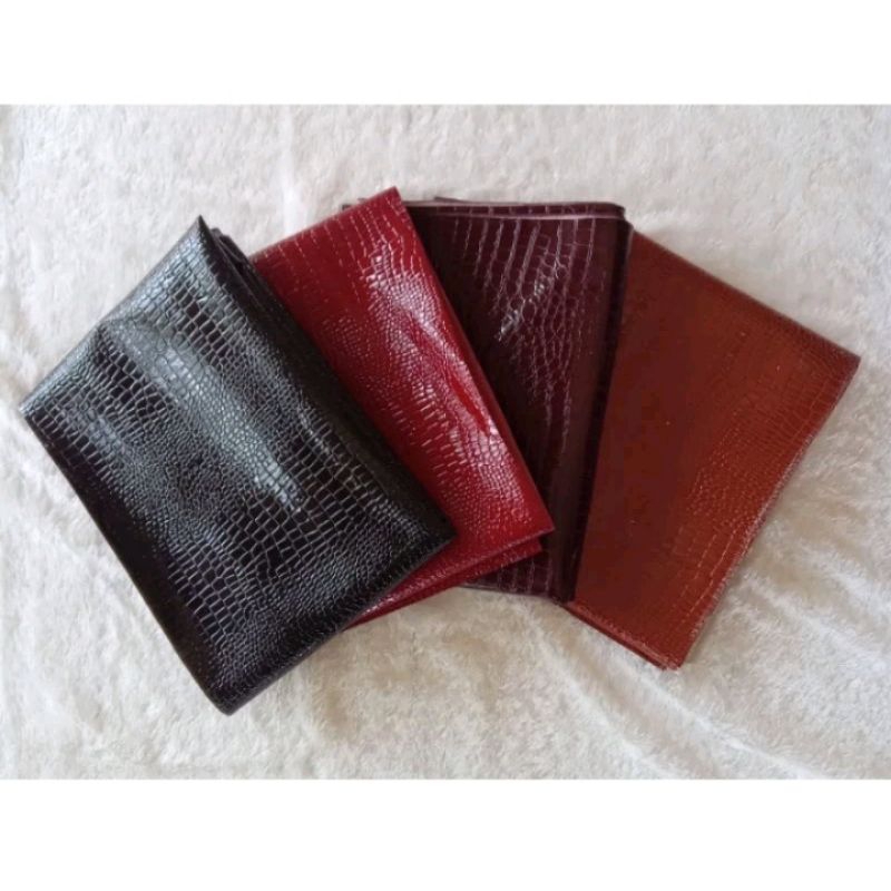 KULIT SINTETIS MOTIF BUAYA/ KULIT OSCAR BUAYA /100CMX140CM