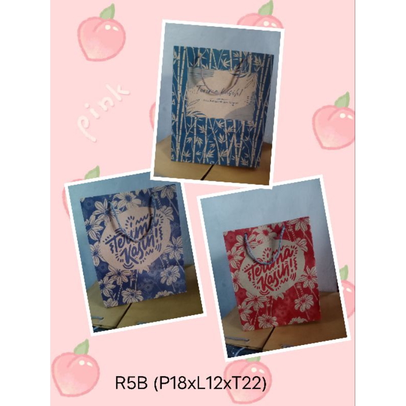 

paper bag motif R5B (P18xL12xT22)