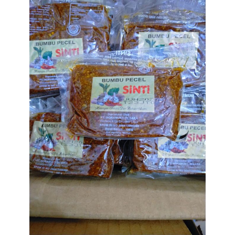 

BUMBU SAMBEL PECEL SINTI 100g